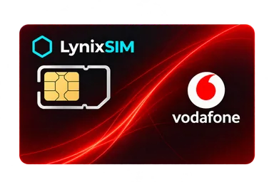 LynixSIM Vodafone SIM card